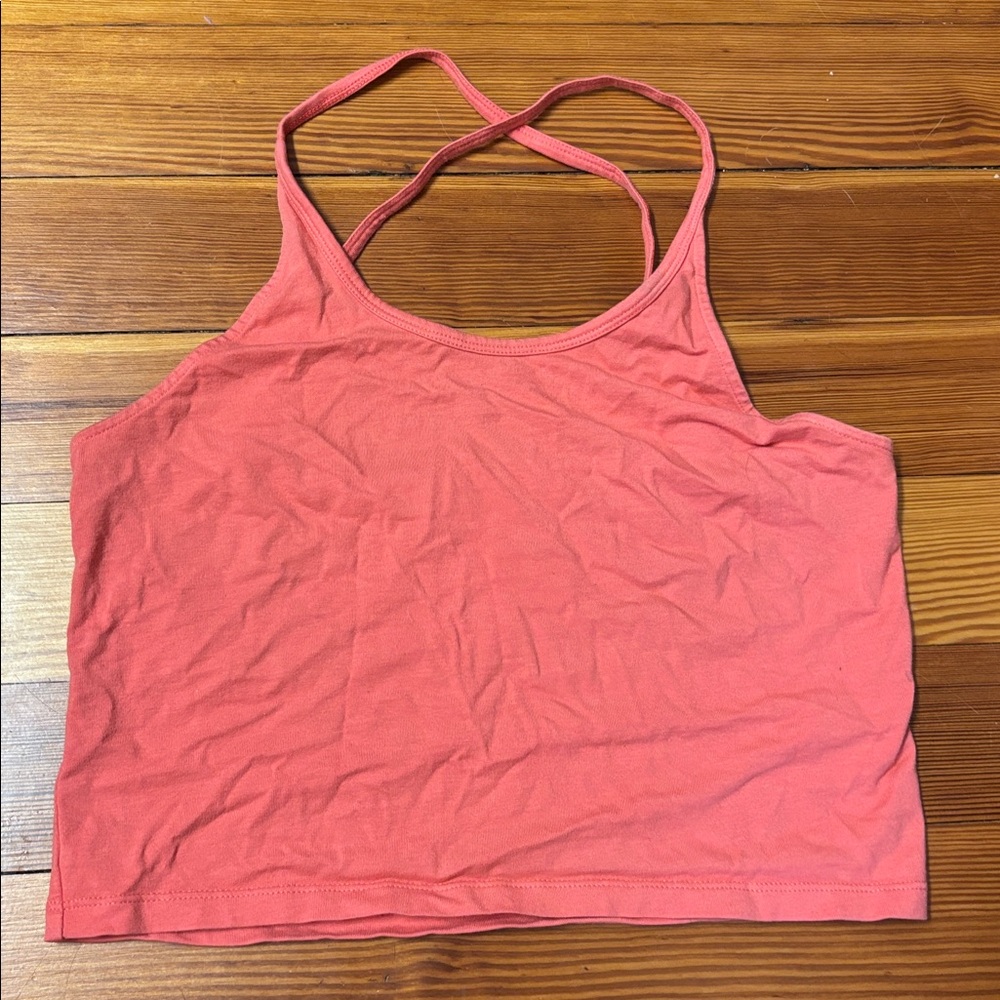 American Eagle Outfitters Coral Top